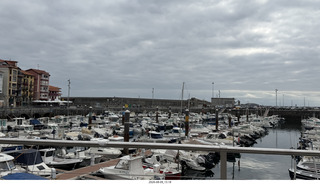 75 a2y. Spain - Bilbao wine tour - Bermeoko Udala - harbor