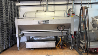 161 a2y. Spain - Bilbao wine tour winery - winemaking process