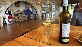 193 a2y. Spain - Bilbao wine tour winery - wine tasting bottle