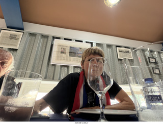 116 a2y. Spain - Puerta de Vega - marina - restaurant for lunch - Gwyneth