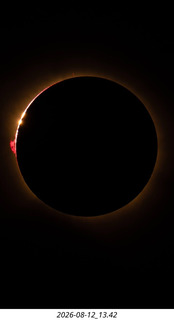 168 a2y. Spain - somebody else's eclipse photo