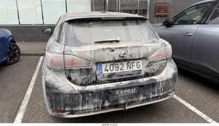 173 a2y. Spain - very dirty car