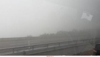 4 a2y. Spain - foggy bus ride