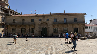 80 a2y. Spain - Santiago de Compostela - walking tour
