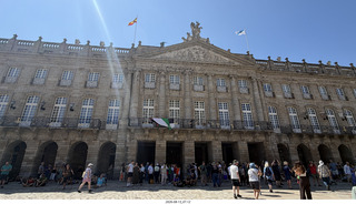 83 a2y. Spain - Santiago de Compostela - walking tour