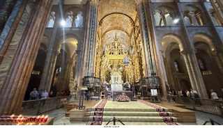 166 a2y. Spain - Santiago de Compostela - walking tour - catherdral