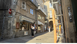 186 a2y. Spain - Santiago de Compostela - walking tour