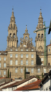 196 a2y. Spain - Santiago de Compostela - walking tour