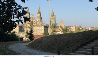 200 a2y. Spain - Santiago de Compostela - walking tour
