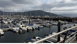58 a2y. Spain - bus tour of north shore - marina