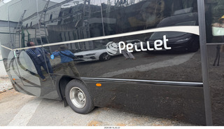 63 a2y. Spain - bus tour of north shore - our bus