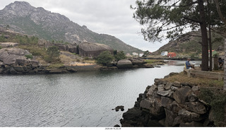 66 a2y. Spain - bus tour of north shore - river