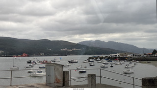 96 a2y. Spain - bus tour of north shore - marina