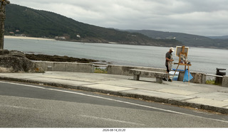 106 a2y. Spain - bus tour of north shore - Fisterra - the end of the world