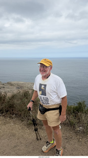 116 a2y. Spain - bus tour of north shore - Fisterra - the end of the world + Adam