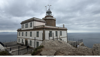 120 a2y. Spain - bus tour of north shore - Fisterra - the end of the world - lighthouse