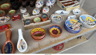 135 a2y. Spain - bus tour of north shore - Fisterra - the end of the world - giftshop