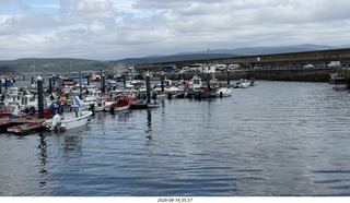 160 a2y. Spain - bus tour of north shore - marina