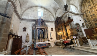 187 a2y. Spain - bus tour of north shore - church