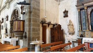 207 a2y. Spain - bus tour of north shore - church