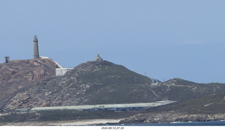 224 a2y. Spain - bus tour of north shore - lighthouse