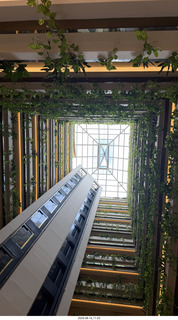 228 a2y. Spain - our hotel - looking up