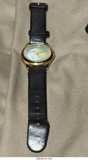 238 a2y. Spain - my copy of Gaddafi watch from Libya 2006 March 26 eclipse