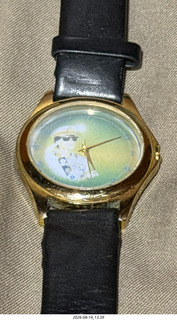 239 a2y. Spain - my copy of Gaddafi watch from Libya 2006 March 26 eclipse