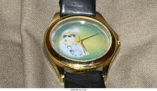 240 a2y. Spain - my copy of Gaddafi watch from Libya 2006 March 26 eclipse