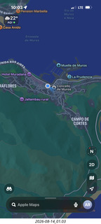 248 a2y. Spain - map