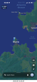 259 a2y. Spain - map