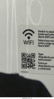 4 a2y. Santiago de Compostela to Madrid (STQ-MAD) WiFi instructions