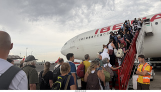 6 a2y. Madrid to Chicago (MAD-ORD) boarding