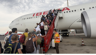 7 a2y. Madrid to Chicago (MAD-ORD) boarding