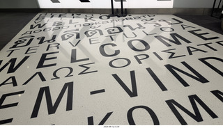 24 a2y. Chicago O'Hare welcome floor