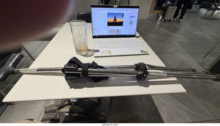 28 a2y. Chicago O'Hare - I slipped and bent my sit-down cane