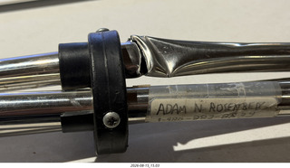 29 a2y. Chicago O'Hare - I slipped and bent my sit-down cane