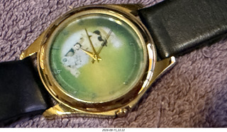36 a2y. my eclipse watch from Libya, one copy lost in Santiago de Compostela, another reproduction here